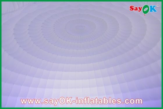 Tenda gonfiabile da cortile OD 5m Tenda gonfiabile ad aria Bianca, Tenda gonfiabile a cupola Per esposizione