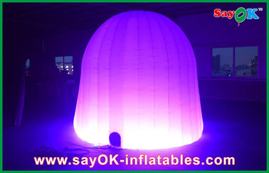 Va la festa nuziale della tenda dell'aria di aria aperta intorno al panno gonfiabile della tenda 210D Oxford dell'aria con illuminazione del LED