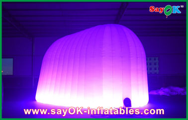 Va la festa nuziale della tenda dell'aria di aria aperta intorno al panno gonfiabile della tenda 210D Oxford dell'aria con illuminazione del LED