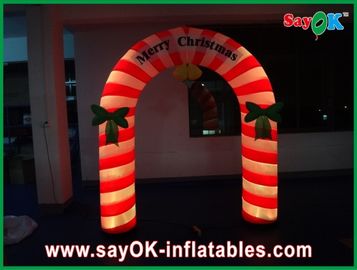9 piedi di festa di Decotations di arco gonfiabile adorabile di Natale con le luci principali
