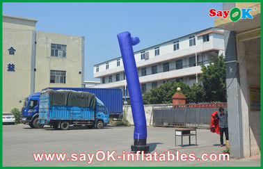 Uso di nozze del ventilatore del fondo di Inflatable Blue Inflatable Guy Air Sky Dancer With del ballerino del cielo