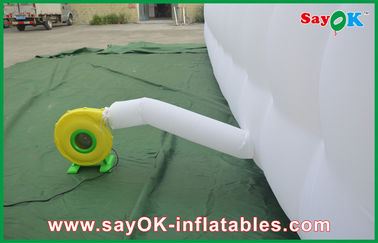 Tenda gonfiabile dell'aria del grande panno di nylon bianco gigante portatile gonfiabile della tenda, Manica di 3m