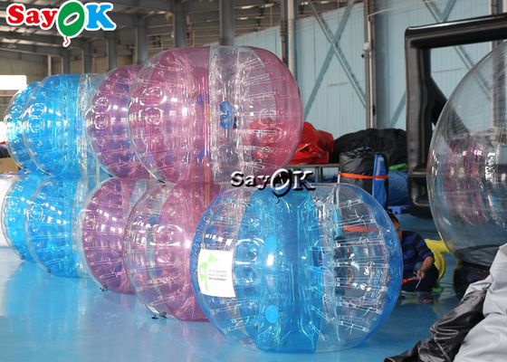 I giochi gonfiabili di sport del parco di divertimenti 1.0mm TPU bollono pallone da calcio