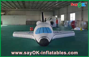 Modello gonfiabile gonfiabile bianco gigante dell'aereo di aria con il ventilatore dell'UL o del CE