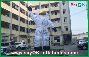 astronauta bianco di Inflatables di festa all'aperto del panno di 4m Oxford per annunciare