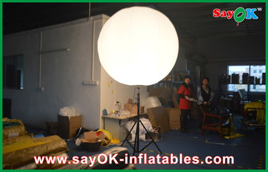 Supporto gonfiabile principale Palo dei palloni di pubblicità del diametro 2m della lampadina