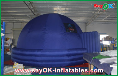 Tenda gonfiabile educativa blu della cupola del planetario gonfiabile dell'interno di Digital 7m