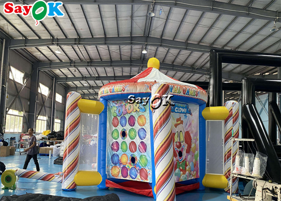 Cabina interattiva del gioco di carnevale di Theme Party Inflatable del recinto di Antivari dei giochi di sport di Tarpalin dei giochi gonfiabili del prato inglese