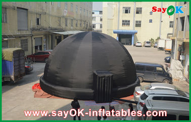 tenda gonfiabile nera della cupola del planetario di 8M per istruzione all'aperto