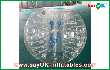 palla gonfiabile umana della bolla del paraurti dei giochi gonfiabili trasparenti di sport di 1.2m per i bambini