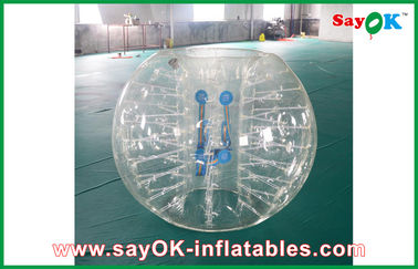 palla gonfiabile umana della bolla del paraurti dei giochi gonfiabili trasparenti di sport di 1.2m per i bambini