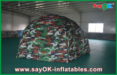 Va l'aria aperta che la tenda gonfiabile impermeabilizza la tenda gonfiabile all'aperto dell'aria, tenda gonfiabile militare della cupola del ragno