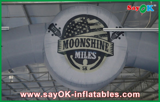 Arco gonfiabile di pubblicità dell'entrata del ritrovo bianco locativo gonfiabile dell'arco/affitto gonfiabile dell'arco con il panno di Oxford