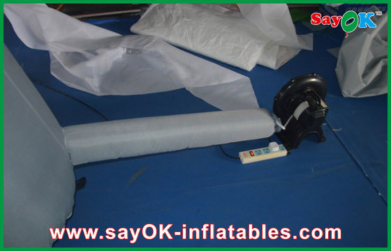 Arco gonfiabile di pubblicità dell'entrata del ritrovo bianco locativo gonfiabile dell'arco/affitto gonfiabile dell'arco con il panno di Oxford