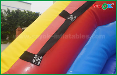 Grandi scivoli gonfiabili Promo Custom Double Giant Bouncy Slide Salto E Scivolo d'acqua gonfiabile Parco