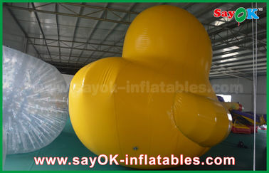 Anatra gialla gonfiabile del PVC del materiale 5m del modello gonfiabile su ordinazione adorabile dei prodotti