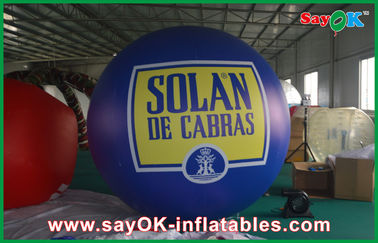 pallone all'aperto d'accensione promozionale dell'elio del partito del PVC di 0.2mm che annuncia i palloni gonfiabili