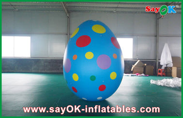 Il PVC fuori delle decorazioni gonfiabili di festa ha dipinto l'uovo della decorazione