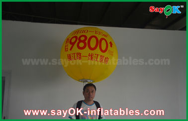 pallone principale gonfiabile di pubblicità del pallone dello zaino di 1.5m con pallone gonfiabile gigante dell'elio della stampa il grande