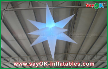 Decorazione LED solare della fase del club di evento della festa nuziale che accende stella gonfiabile