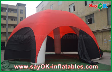 Tenda gonfiabile promozionale gonfiabile del ragno della cupola del diametro 10m del PVC della tenda dell'aria per la pubblicità