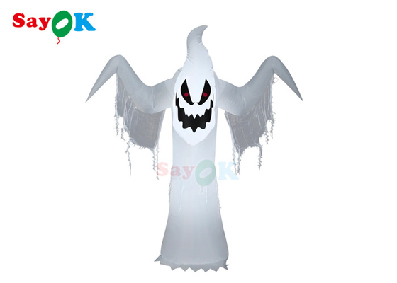 Fantasma bianco principale esplosione gonfiabile di Halloween delle decorazioni di festa della tela cerata