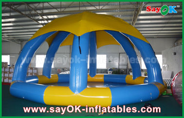 Piscina gonfiabile dei giochi gonfiabili di sport di estate del diametro 5m del PVC con la copertura del tetto