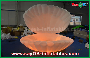 Oceano popolare Shell di tema di Inflable di evento di impegno di Valentine Outdoor Inflatable Decorations For