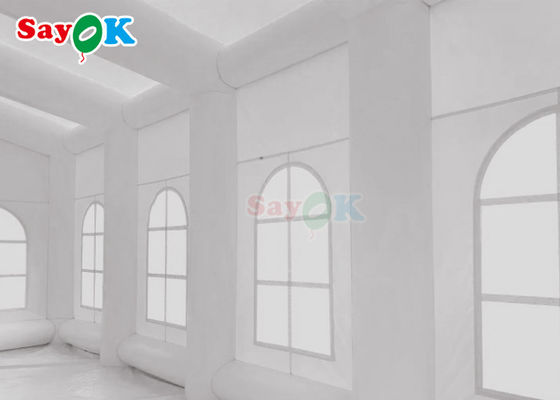 Tenda gonfiabile all'aperto LED colore Tenda gonfiabile all'aperto Cubo Tenda gonfiabile per feste di nozze