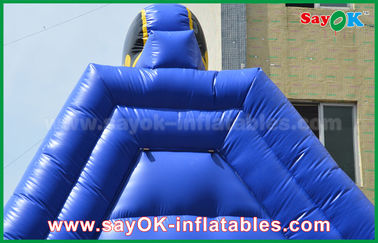 Blow Up Slip N Slide / Adult Games Jumbo Inflatabile Bouncer Slide asciutto con stampa digitale