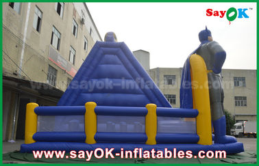 Blow Up Slip N Slide / Adult Games Jumbo Inflatabile Bouncer Slide asciutto con stampa digitale