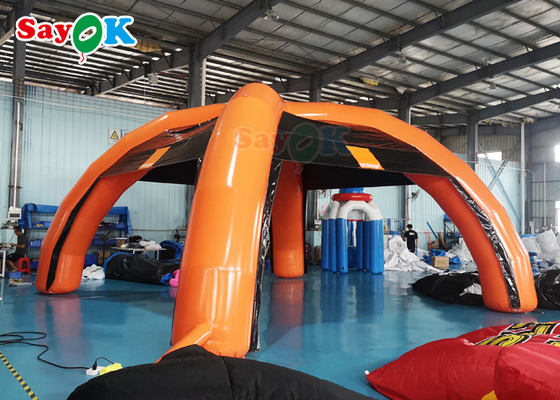 Tenda gonfiabile gigante su ordinazione del ragno di esplosione della struttura di sostegno della tenda dell'aria del PVC della tenda della cupola di evento