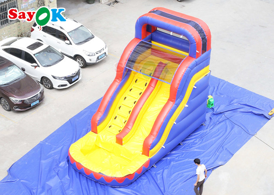 Slide gonfiabile in PVC semplice Slide gonfiabile a secco per dinosauro Slide gonfiabile casa rimbalzata con slide Slide gonfiabile per piscina