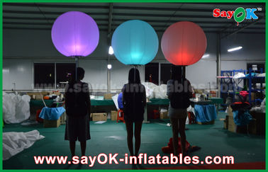 pallone gonfiabile della decorazione di illuminazione del diametro di 1m con colore che cambia la luce del LED
