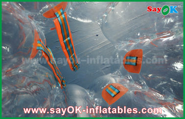 Adulto gonfiabile del gioco di Wrecking Ball 1.5m DIA Inflatable Zorb Ball, calcio umano trasparente TPU/PVC della bolla