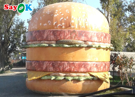 Modello gonfiabile 10ft resistente UV Store Decoration dell'hamburger
