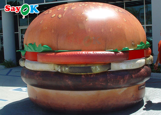 Modello gonfiabile 10ft resistente UV Store Decoration dell'hamburger