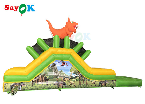 Slide gonfiabile per esterni Skateboard gonfiabile commerciale per la stampa del logo del parco di divertimenti