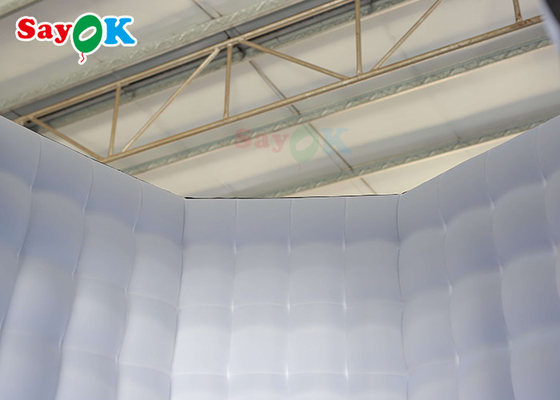 Tenda gonfiabile della cabina della foto della tenda dell'aria del panno gonfiabile di Oxford cabina della foto da 360 gradi video