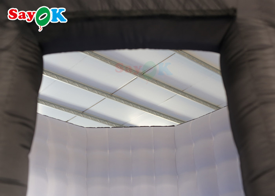 Tenda gonfiabile della foto del partito porta portatile gonfiabile della tenda della singola cabina della macchina fotografica di affari della piattaforma da 360 gradi video