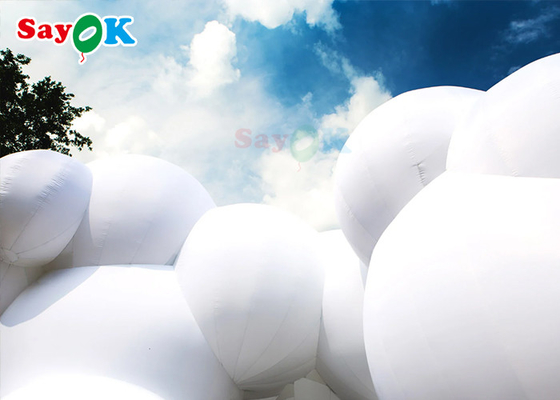 Palloncini personalizzati a forma di nuvola in PVC per eventi con stampa digitale su due lati