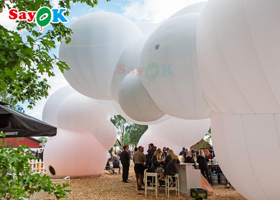 Palloncini personalizzati a forma di nuvola in PVC per eventi con stampa digitale su due lati