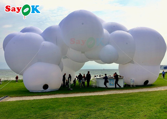 Palloncini personalizzati a forma di nuvola in PVC per eventi con stampa digitale su due lati