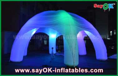 Gambe gonfiabili LED del night-club 5 che accendono la tenda gonfiabile della cupola del ragno gonfiabile con il ventilatore del CE/UL