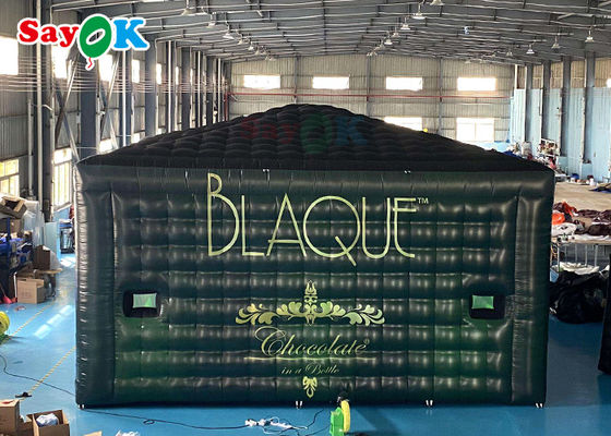 Grande tenda gonfiabile mobile gigante 8x8x4m tenda gonfiabile esterna con luci a LED impermeabile