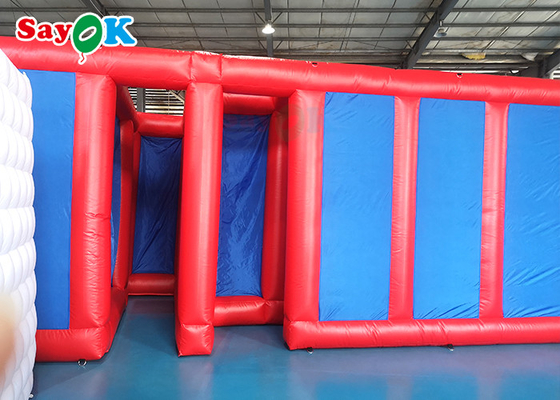 esplosione all'aperto Maze Inflatable Games For Kids di corsa ad ostacoli dei giochi gonfiabili 27ft di sport di 9m
