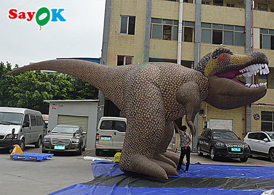 Dinosauri gonfiabili giganti Tyrannosaurus Rex gonfiabili Attività Decorazione Modello In aria Personaggi di cartoni animati