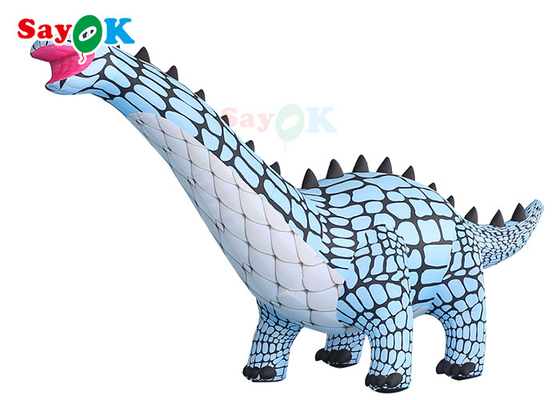 Giant Attraente Modello di Dinosauro Verde Gonfiabile Pubblicità In Eventi Di Feste Infilare Personaggi Di Cartoni animati