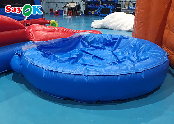Giant Adult Bounce House Commercial Inflatable Slides Pastel Rotating Obstacles Game Inflatable Water Slides Per Bambini