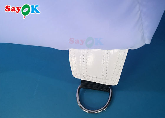 Tenda gonfiabile a misura LED Oxford Tenda gonfiabile a cubo Piazza Party Center Marquee per l'esposizione